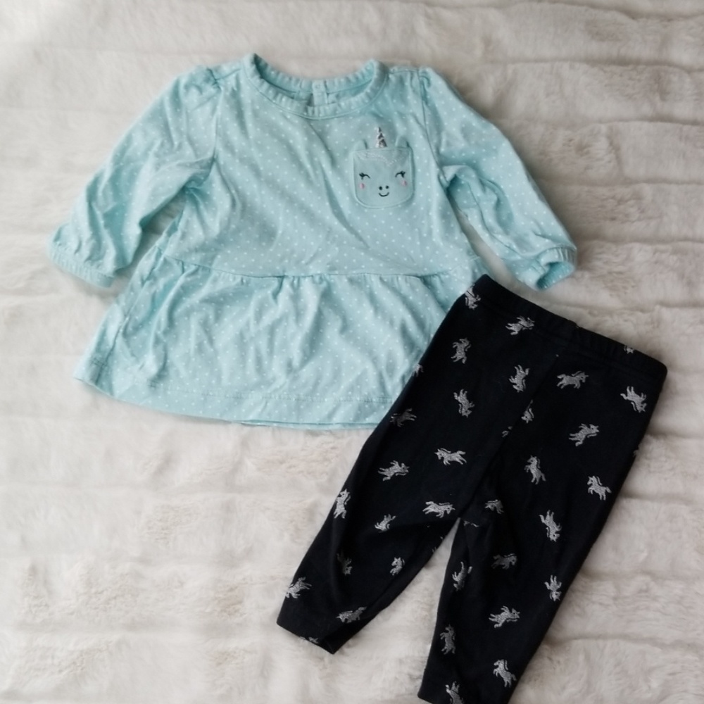 JOY Carter's unicorn outfit